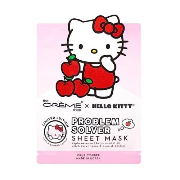 The Crème Shop x Hello Kitty ‘Problem Solver’ Sheet Masks Limited Edition 3 Pack - Picture 6 of 7